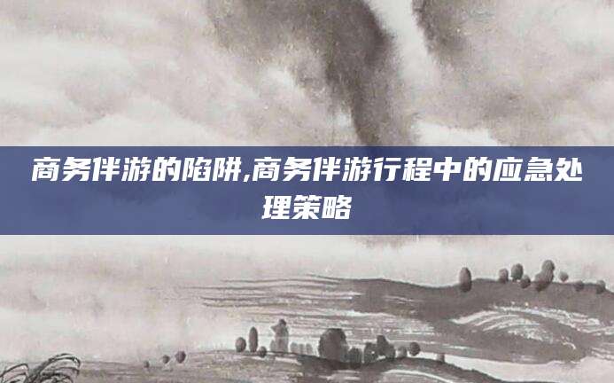 双鸭山商务伴游的陷阱,商务伴游行程中的应急处理策略